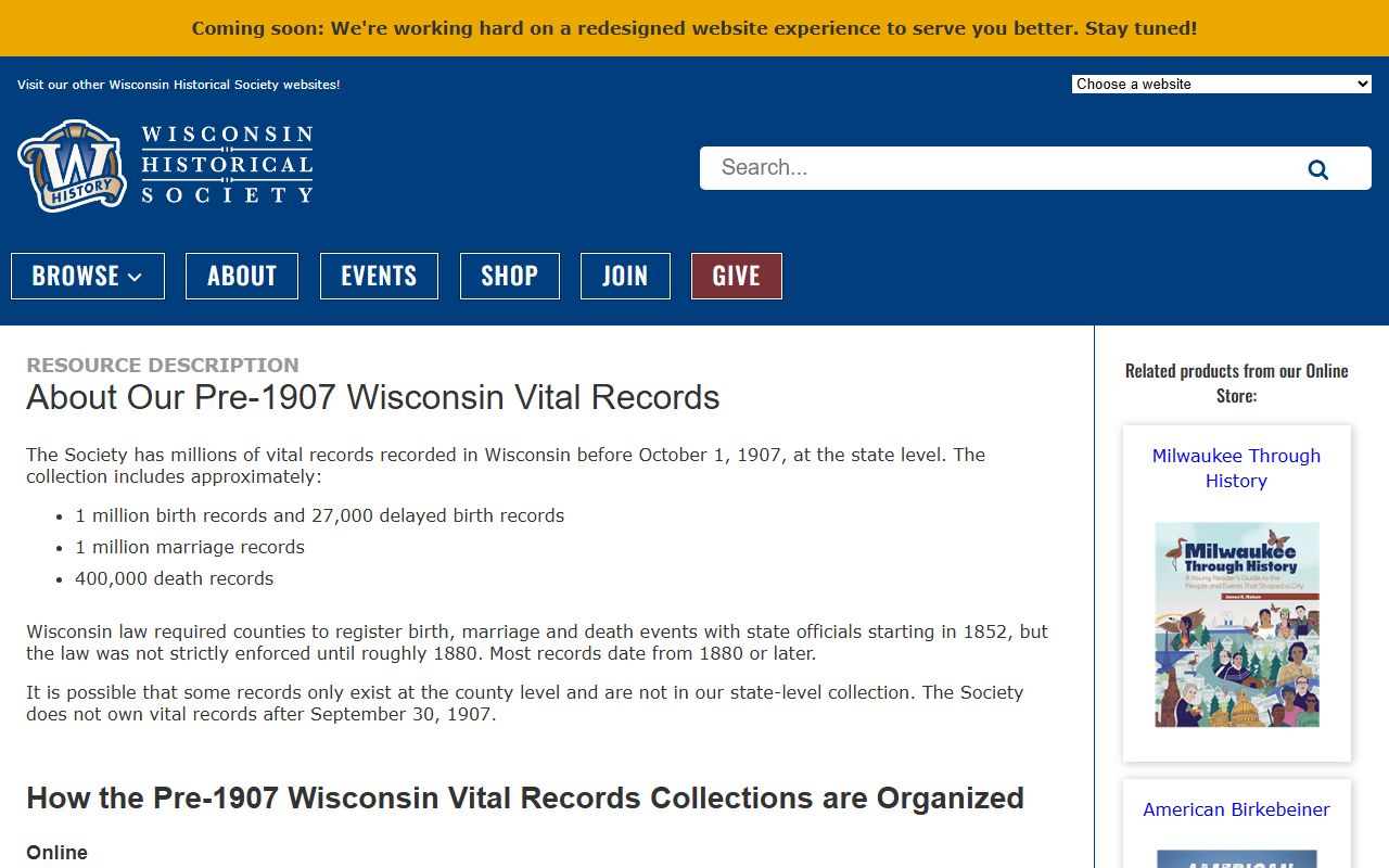 Wisconsin marriage license historical records at the Wisconsin Historical Society